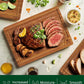 Cutting Board Set of 3, Bamboo, Brown
