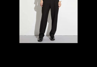 Camisa smoking feminina Joyce da Saint Art New York, branca, tamanho XS