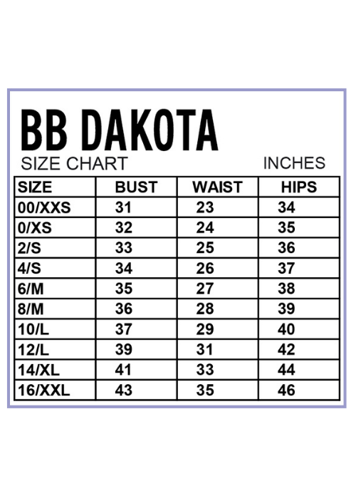 Bb Dakota - Ready Faux Top