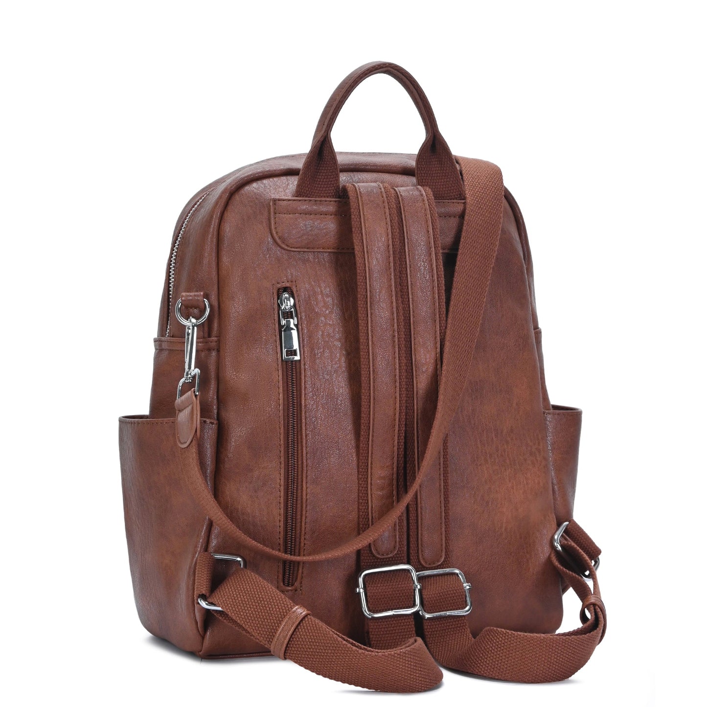 Willa Vegan Leather Utilitarian Backpack