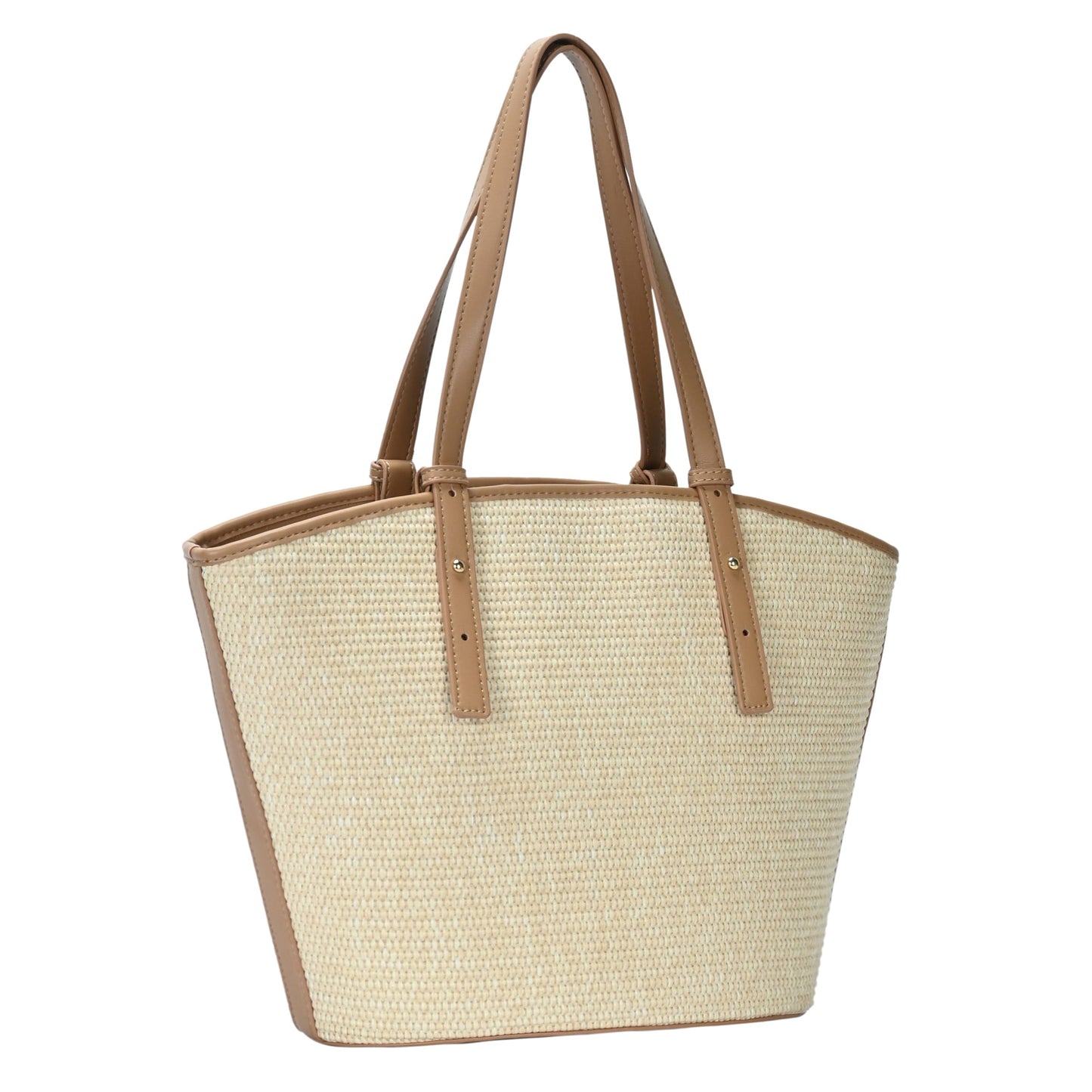 Mara Straw Winged Tote