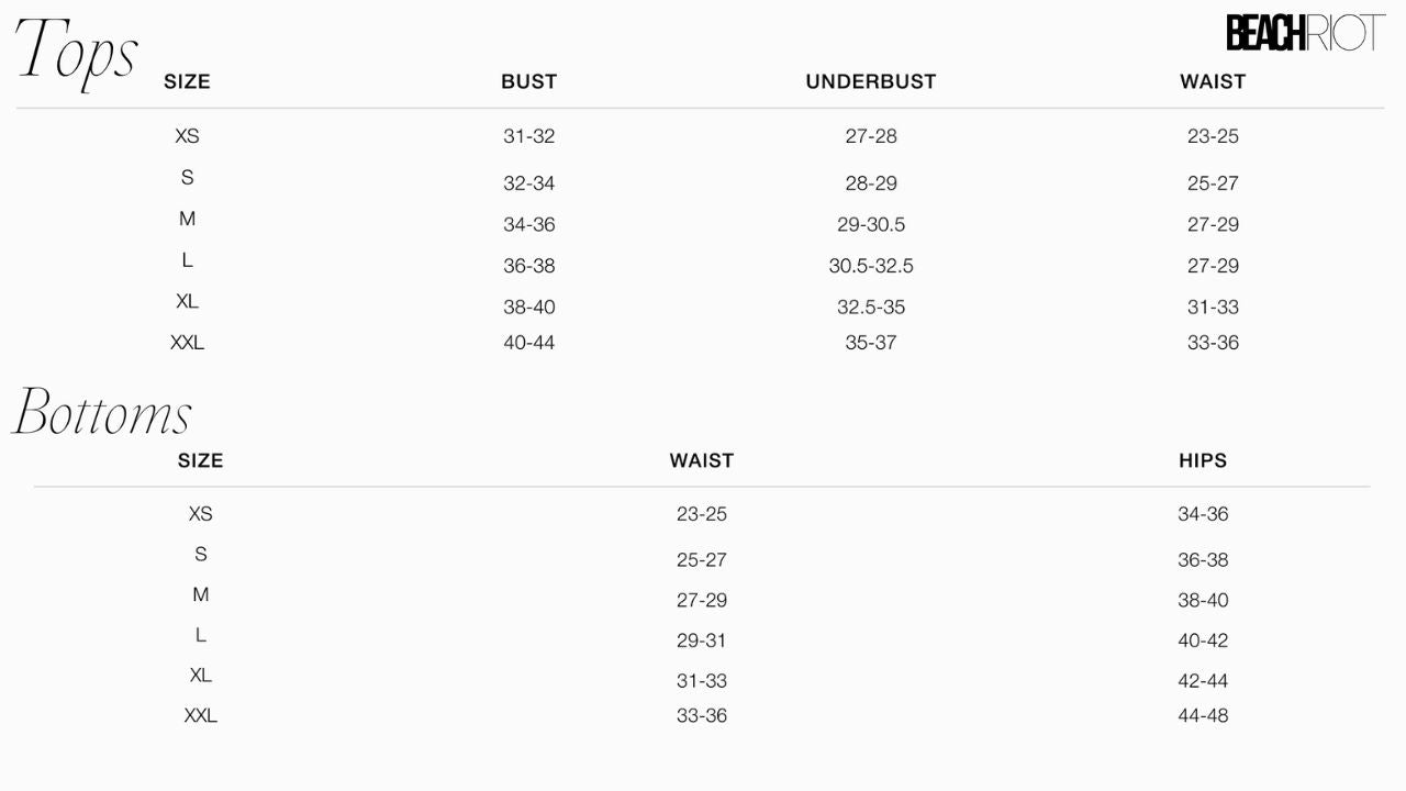 Beach Riot - Kori Bikini Top