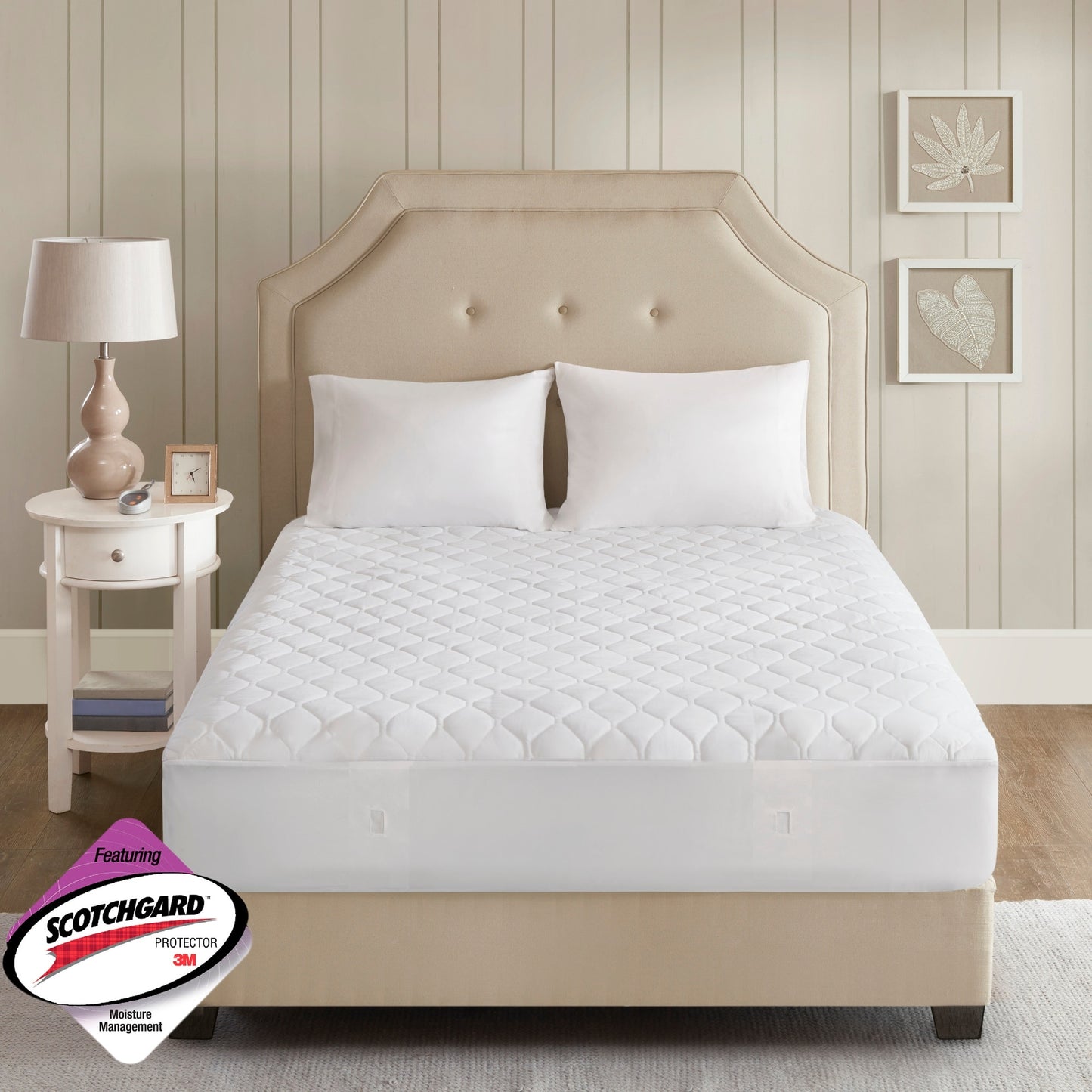 Colchão aquecido de microfibra Beautyrest com 3M Scotchgard