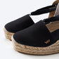 Bisbe Canvas Espadrille Platform Wedges