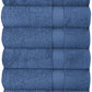 Set of 6 Hotel & Spa 100% Cotton Bath Towels 27x52 inch