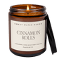 Cinnamon Rolls Soy Candle - Amber Jar - 9 oz