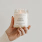 Cozy Season Soy Candle - Clear Jar - 9 oz