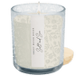 Salt and Sea Soy Candle - Blue Tinted Glass Jar - 12 oz