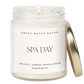 Spa Day Soy Candle - Clear Jar - 9 oz