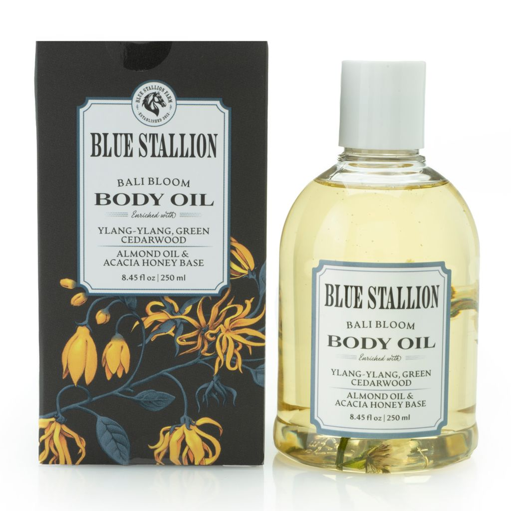 Blue Stallion Body Oil Choice of Scent 8.45 oz