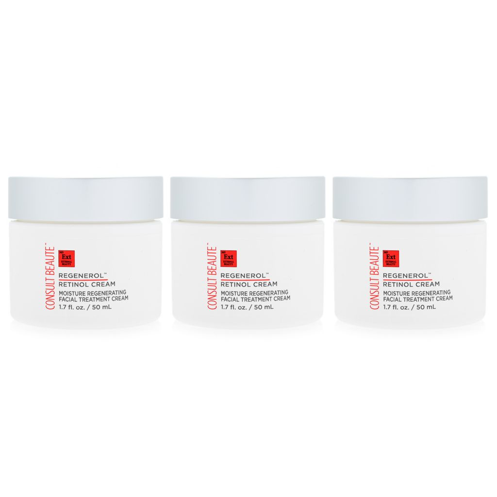 Consult Beaute Regenerol Retinol Face Cream Trio 3-for-1