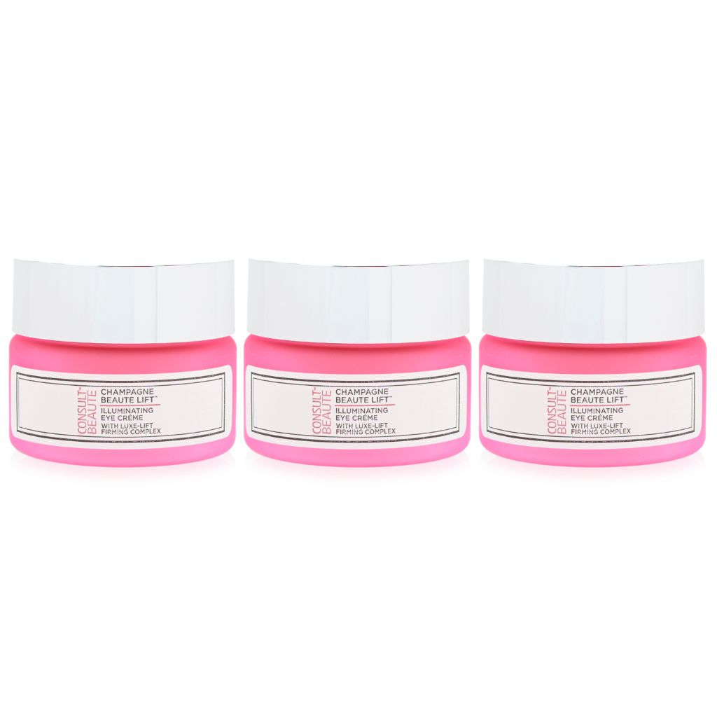Consult Beaute Champagne Beaute Lift Eye Crème Trio 3-for-1