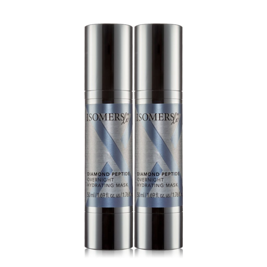 ISOMERS LX Diamond Peptide Overnight Hydrating Mask Duo