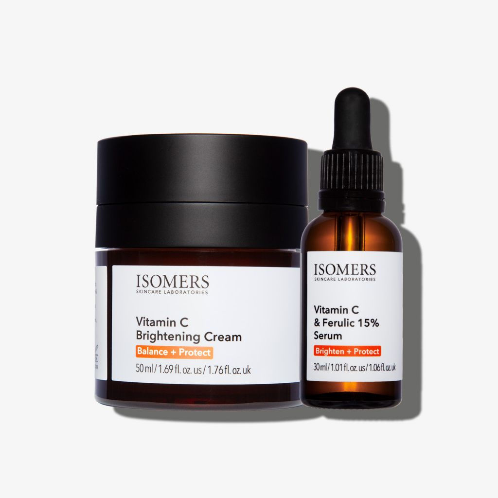 ISOMERS Skincare Vitamin C Cream & Serum Duo