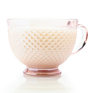 Lady Primrose Reminiscent Tearoom Candle in Diamond Cut Teacup