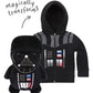 Cubcoats Unissex X Star Wars(TM) Darth Vader 2 em 1 Pelúcia com Capuz Preto