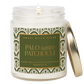 Palo Santo Patchouli Soy Candle - Clear Patterned Jar - 9 oz