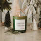 Christmas Tree Farm Soy Candle - Green Matte Jar - 15 oz