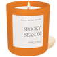 Spooky Season Soy Candle - Orange Matte Jar - 15 oz (Cozy Season)