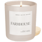 Farmhouse Soy Candle - Tan Matte Jar - 15 oz