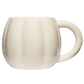 Cream Pumpkin 19 oz Figural Coffee Mug