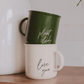 Plant Lady 11 oz Green Coffee Mug