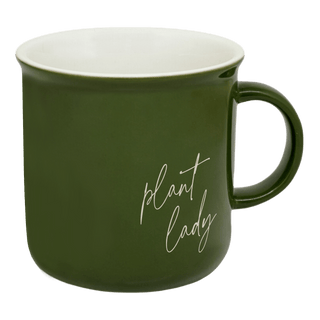 Plant Lady 11oz. Green Coffee Mug