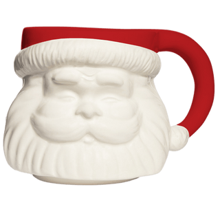 Red Hat Santa 19oz. Figural Coffee Mug