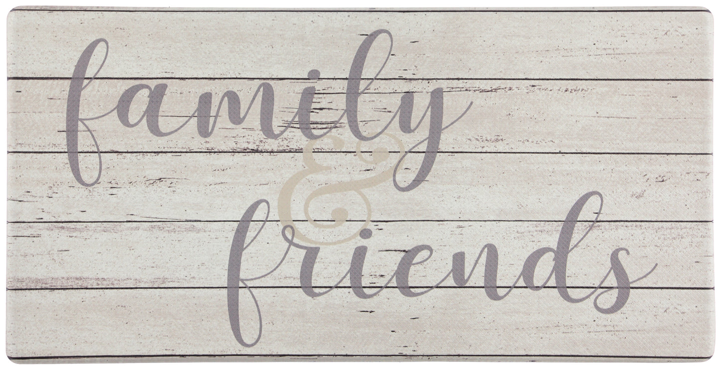 Tapete antifadiga com relevo grande de 20" x 39" (Family &amp; Friends)