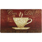 Tapete de cozinha grande antifadiga Feel at Ease de 20" x 36" (novo café)