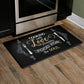 Tapete de cozinha grande antifadiga Feel at Ease de 20" x 36" (Kitchen Soul Chalk)