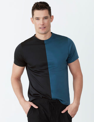 Black & Slate Blue