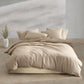 Calvin Klein Washed Percale Cotton Duvet Cover Set