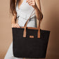 Cassis Canvas Shoulder Handbag