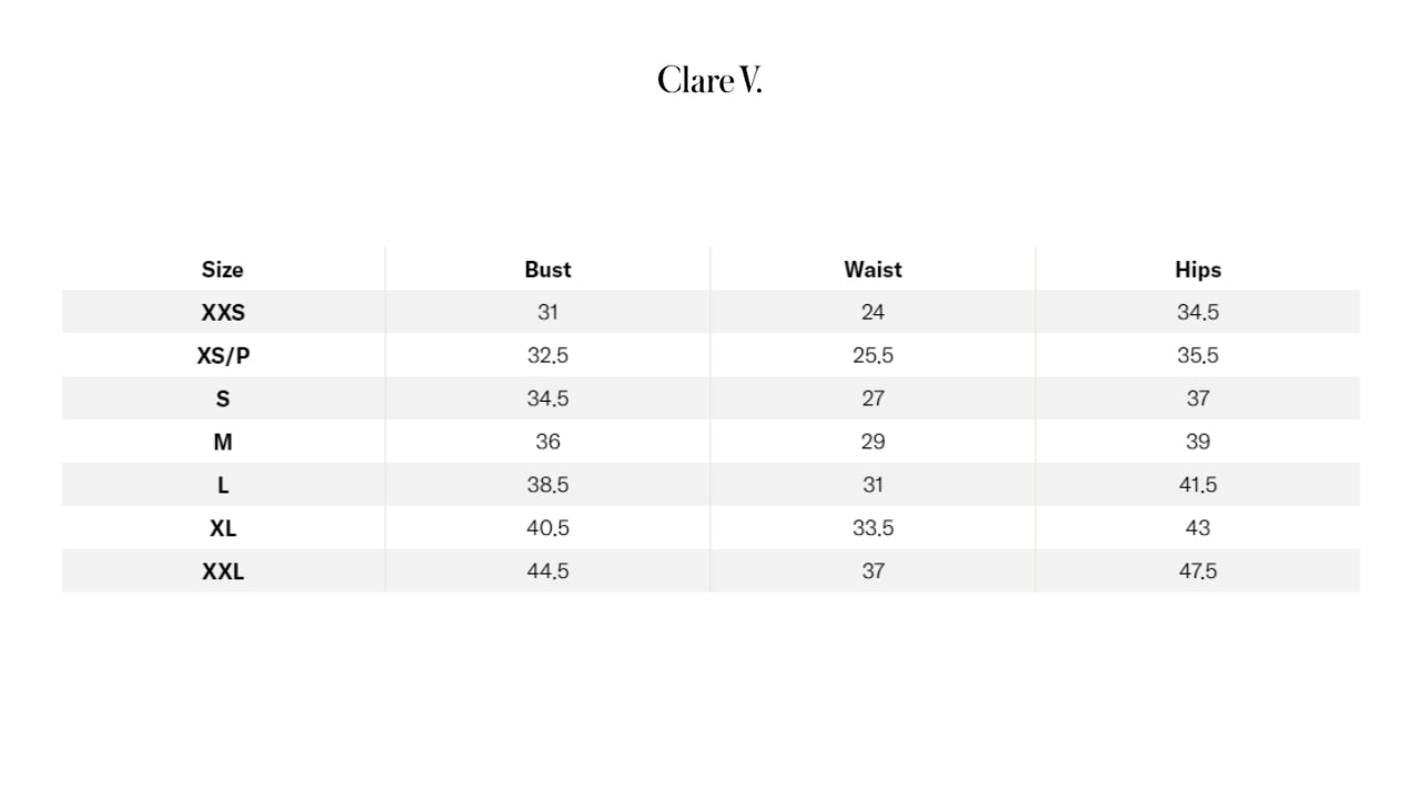 Clare V. - Tout Va Bien Original Tee