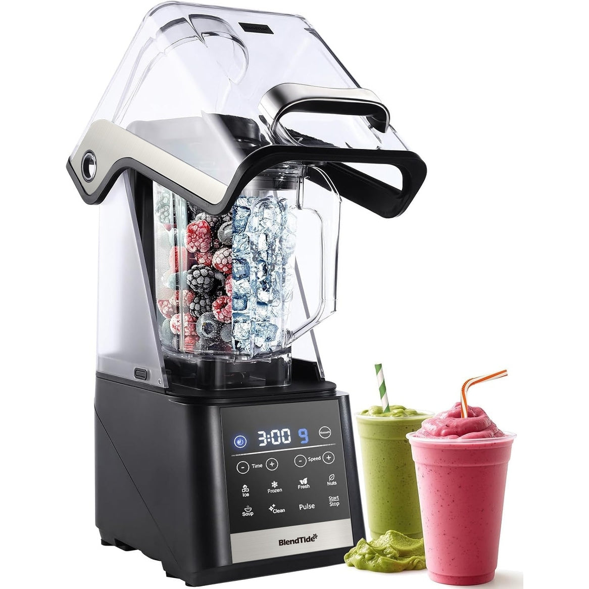 Commercial Vacuum Blender  High Speed  Quiet Operation