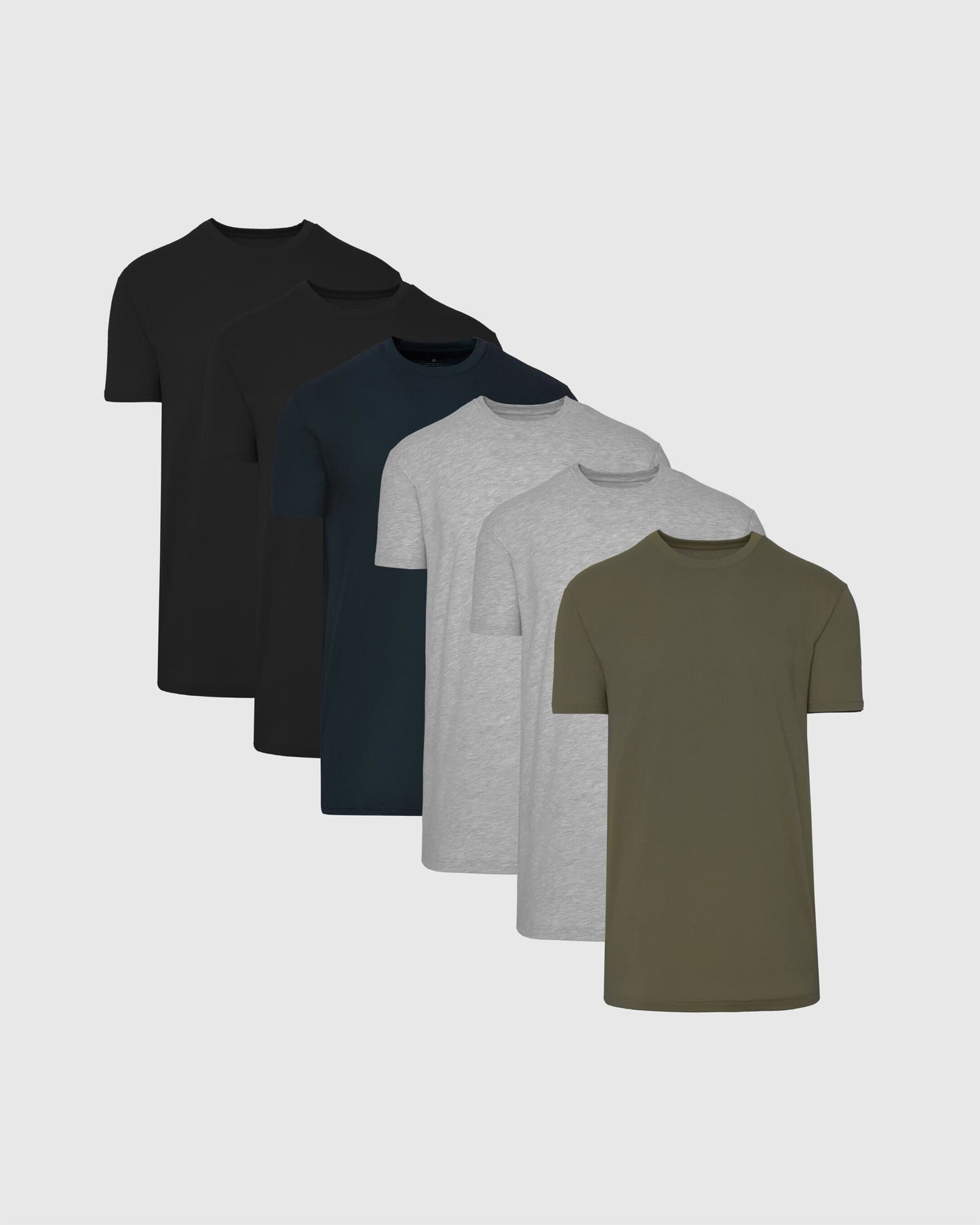 Camiseta Core Color Tall Straight Hem - Pacote com 6