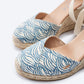 Culip Archive Canvas Espadrille Wedges