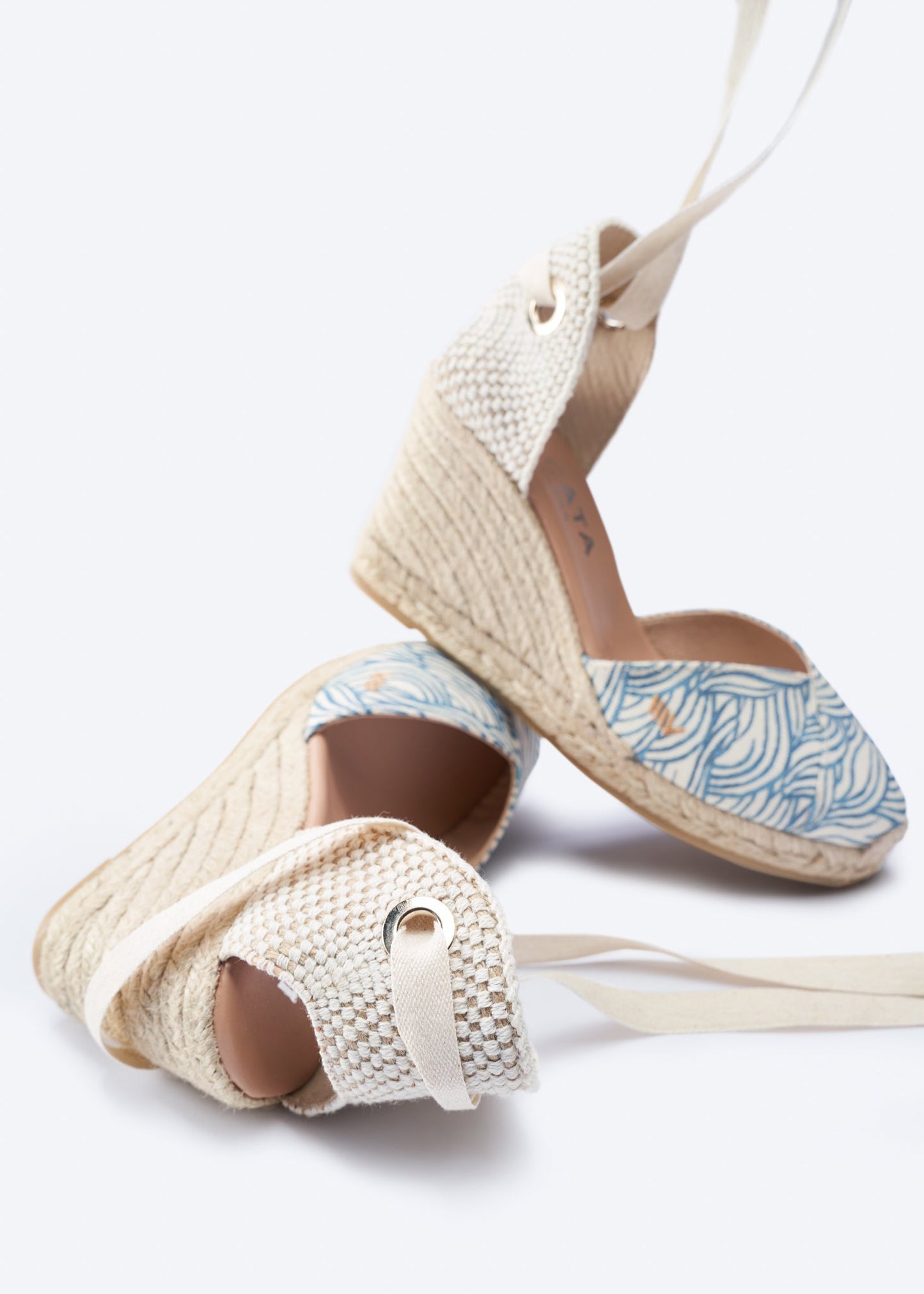 Culip Archive Canvas Espadrille Wedges