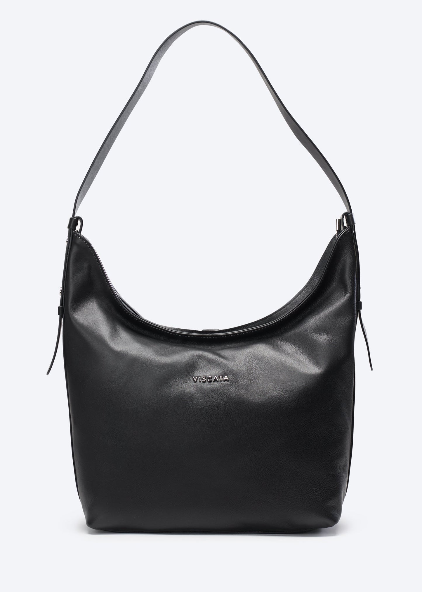 Bolsa transversal de couro Cyprien