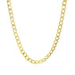 4.4mm 14k Yellow Gold Curb Chain