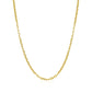 14k Yellow Gold Diamond Cut Cable Link Chain 1.8mm