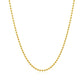 18k Yellow Gold Bead Chain 1.5mm (1.50 mm)