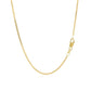 14k Yellow Gold Gourmette Chain 1.5mm