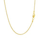 14k Yellow Gold Forsantina Lite Cable Link Chain 1.5mm