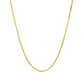 14k Yellow Gold Foxtail 1.0mm Chain