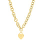 14k Yellow Gold Rolo Link Necklace (11.40 mm)