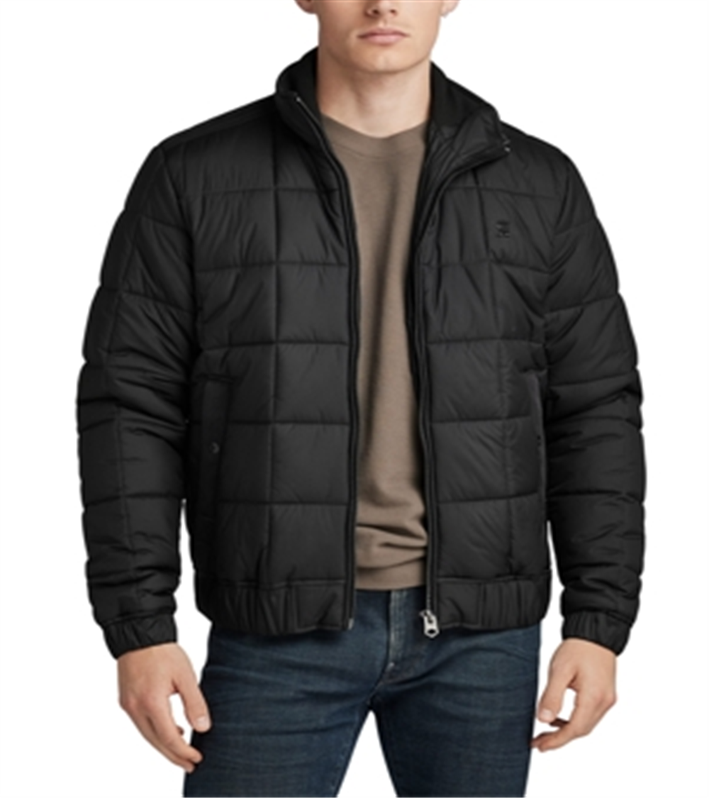 Jaqueta acolchoada G-star Raw Meefic preta tamanho XL
