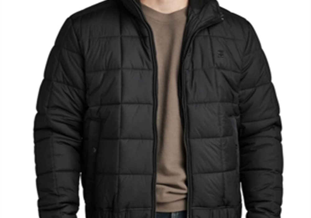 Jaqueta acolchoada G-star Raw Meefic preta tamanho XL