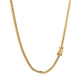 3.2mm 14k Yellow Gold Classic Solid Miami Cuban Chain